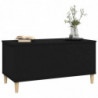 Couchtisch Schwarz 90x44,5x45 cm Holzwerkstoff