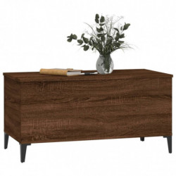 Couchtisch Braun Eichen-Optik 90x44,5x45 cm Holzwerkstoff