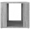 Nachttisch Grau Sonoma 41x40x36 cm Holzwerkstoff