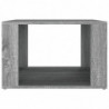 Nachttisch Grau Sonoma 57x55x36 cm Holzwerkstoff