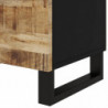 Nachttisch 50x33x60 cm Massivholz Mango & Holzwerkstoff