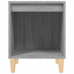 Nachttisch Grau Sonoma 40x35x50 cm