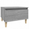 Beistelltisch Grau Sonoma 50x46x35 cm Holzwerkstoff