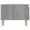 Beistelltisch Grau Sonoma 50x46x35 cm Holzwerkstoff