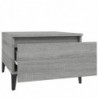 Beistelltische 2 Stk. Grau Sonoma 50x46x35 cm Holzwerkstoff