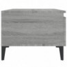 Beistelltische 2 Stk. Grau Sonoma 50x46x35 cm Holzwerkstoff