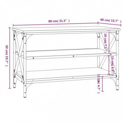 TV-Schrank Sonoma-Eiche 80x40x50 cm Holzwerkstoff