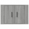 TV-Wandschrank Grau Sonoma 57x34,5x40 cm