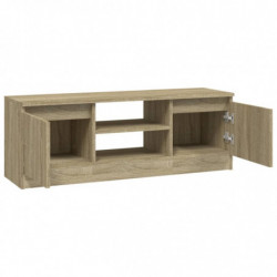 TV-Schrank mit Tür Sonoma-Eiche 102x30x36 cm