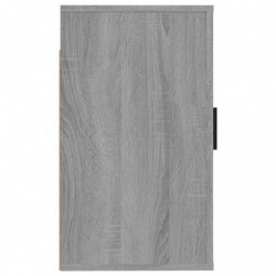 TV-Wandschrank Grau Sonoma 40x34,5x60 cm