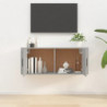 TV-Wandschrank Betongrau 100x34,5x40 cm