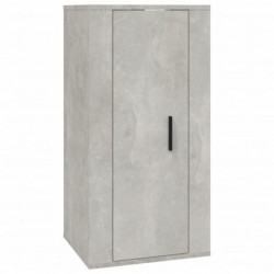 TV-Wandschrank Betongrau 40x34,5x80 cm