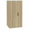 TV-Wandschrank Sonoma-Eiche 40x34,5x80 cm