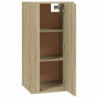 TV-Wandschrank Sonoma-Eiche 40x34,5x80 cm