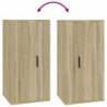 TV-Wandschrank Sonoma-Eiche 40x34,5x80 cm