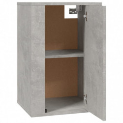 TV-Wandschrank Betongrau 40x34,5x60 cm