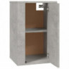 TV-Wandschrank Betongrau 40x34,5x60 cm