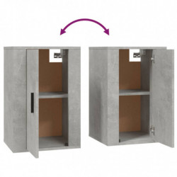 TV-Wandschrank Betongrau 40x34,5x60 cm