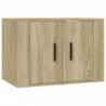 TV-Wandschrank Sonoma-Eiche 57x34,5x40 cm