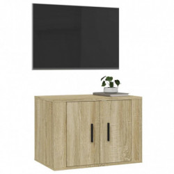 TV-Wandschrank Sonoma-Eiche 57x34,5x40 cm