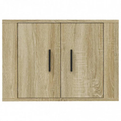 TV-Wandschrank Sonoma-Eiche 57x34,5x40 cm