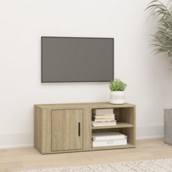 TV-Schrank Sonoma-Eiche 80x31,5x36 cm Holzwerkstoff