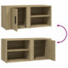 TV-Schrank Sonoma-Eiche 80x31,5x36 cm Holzwerkstoff