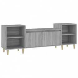 TV-Schrank Grau Sonoma 160x35x55 cm Holzwerkstoff