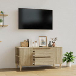 TV-Schrank Sonoma-Eiche 102x44,5x50 cm Holzwerkstoff