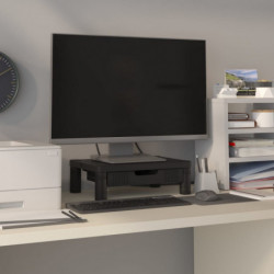 Monitorständer Schwarz 43x30,5x13 cm