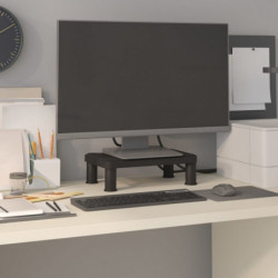 Monitorständer Schwarz 38x24x10,5 cm