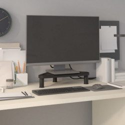 Eck-Monitorständer Schwarz 49x28x10,5 cm