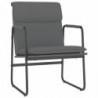 Loungesessel Grau 55x64x80 cm Kunstleder