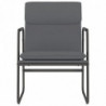 Loungesessel Grau 55x64x80 cm Kunstleder