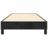 Boxspringbett Schwarz 90x190 cm Samt