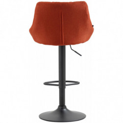 Barhocker Lazio Stoff schwarz