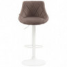 Barhocker Lazio Stoff weiß