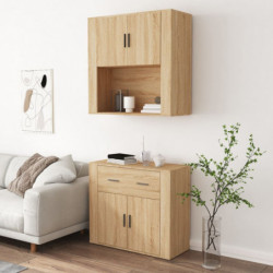 Highboard Sonoma-Eiche Holzwerkstoff