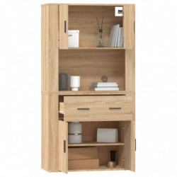 Highboard Sonoma-Eiche Holzwerkstoff