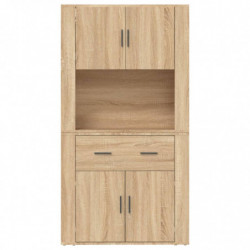 Highboard Sonoma-Eiche Holzwerkstoff