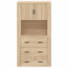 Highboard Sonoma-Eiche Holzwerkstoff