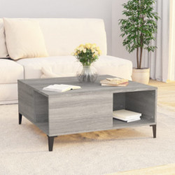 Couchtisch Grau Sonoma 80x80x36,5 cm Holzwerkstoff