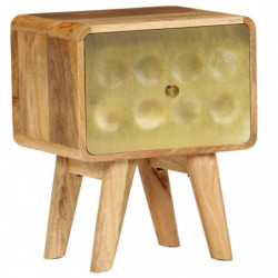 VidaXL Nachttisch Massiv Mangoholz 40x30x49 cm