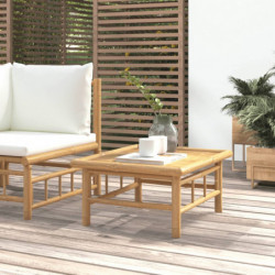 Gartentisch 65x55x30 cm Bambus