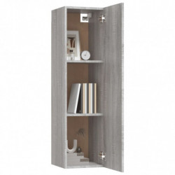 TV-Wandschrank Grau Sonoma 30,5x30x110 cm