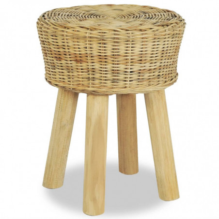 Barhocker Natur Rattan