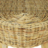 Flurbank 110 x 35 x 45 cm Rattan Natur