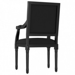 Sessel Schwarz 54x59x99 cm Samt