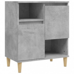 Sideboards 3 Stk. Betongrau 60x35x70 cm Holzwerkstoff