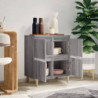 Sideboard Grau Sonoma 60x35x70 cm Holzwerkstoff